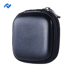 Leather Earphone Case Square